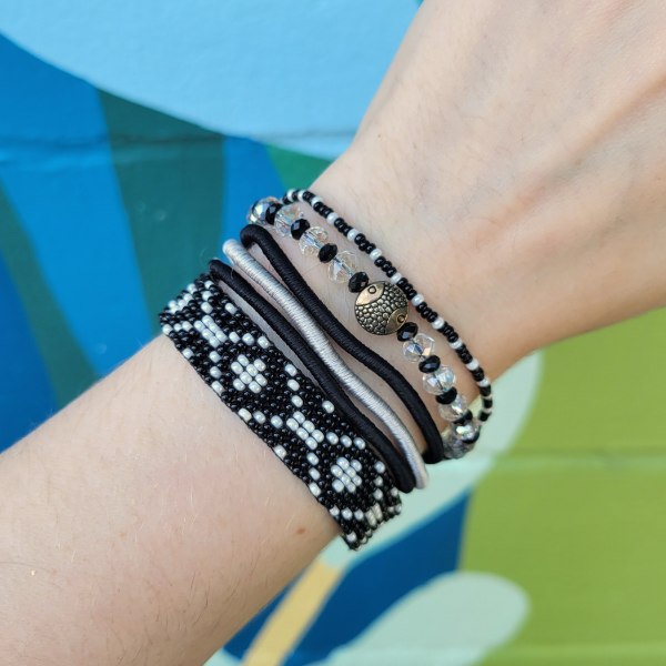 Picture of potpourri multi wrap bracelet 