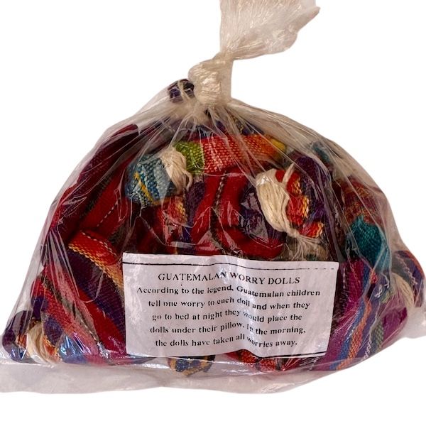 Picture of worry dolls - matchstick size