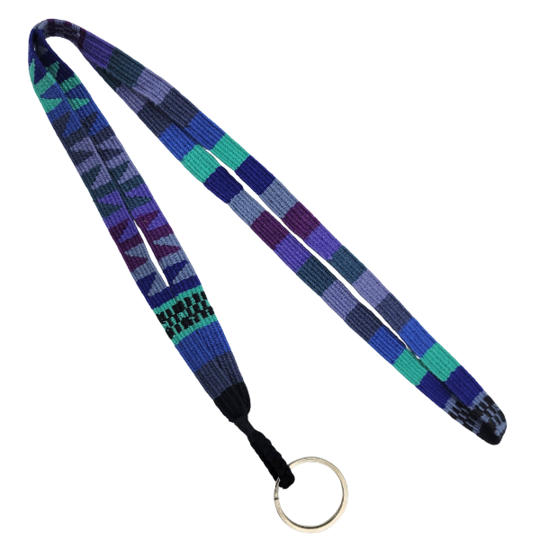 Picture of woven cotton lanyard