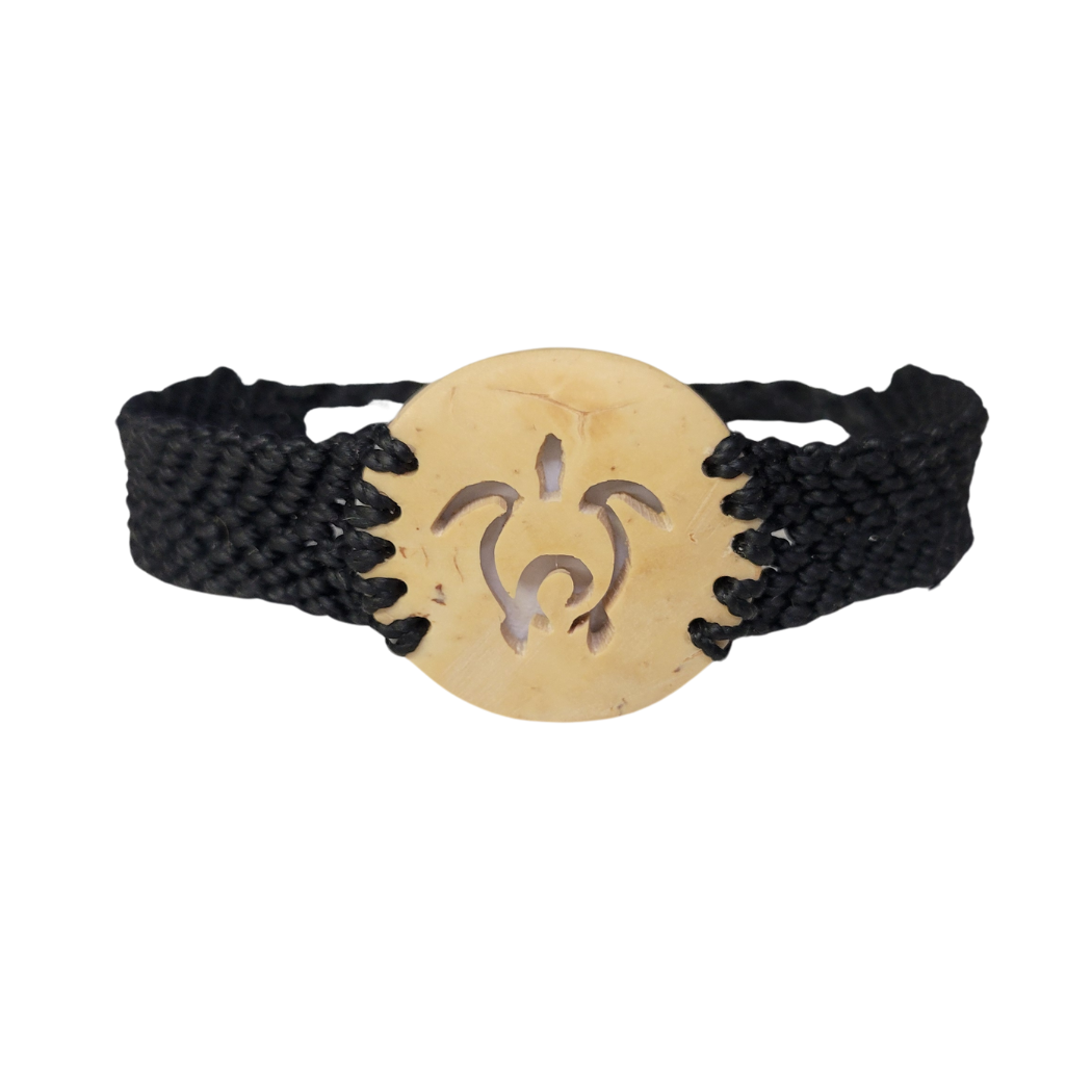 Picture of coco macrame bracelet - turtle