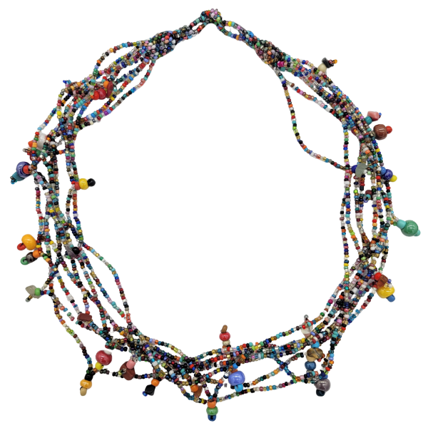 Picture of wide multistrand necklace