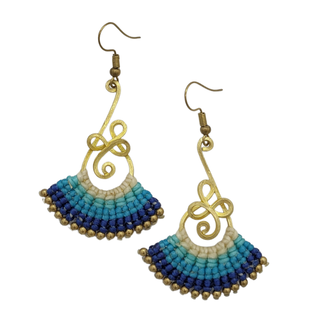 Picture of fan earrings