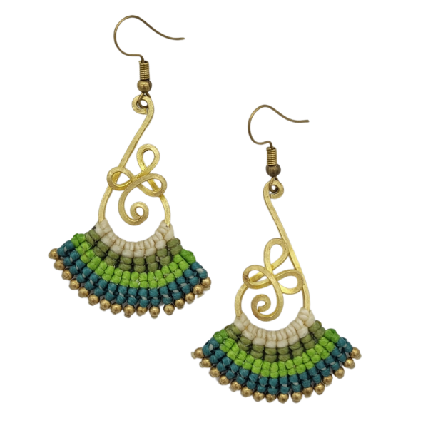 Picture of fan earrings