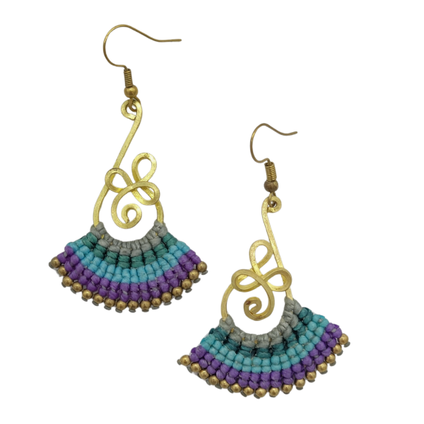 Picture of fan earrings