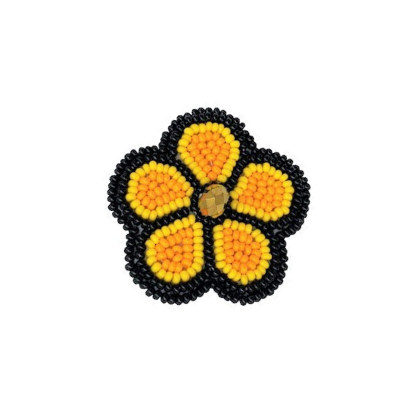 Picture of beaded blossom pin