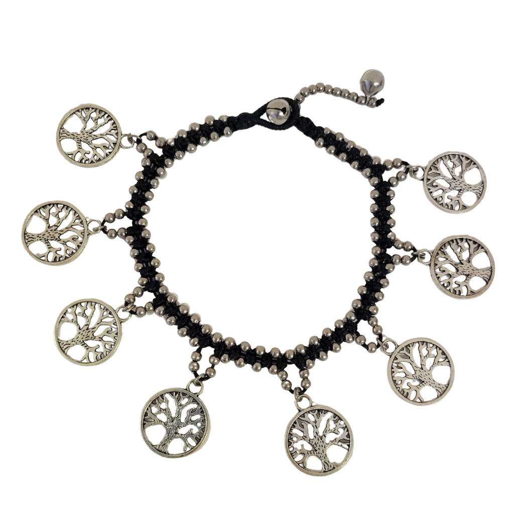 Picture of tree of life bell anklet