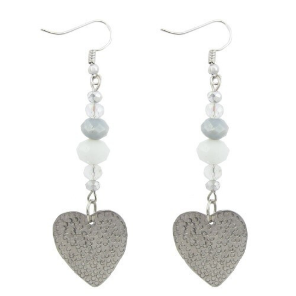 Picture of amore heart earrings
