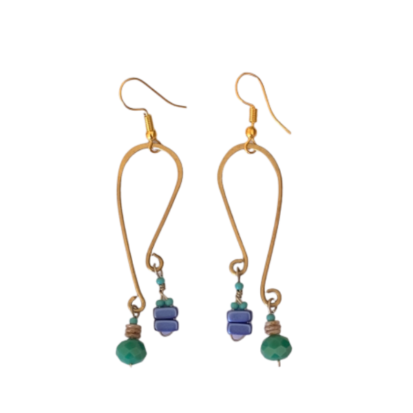 Picture of lumen wire earrings