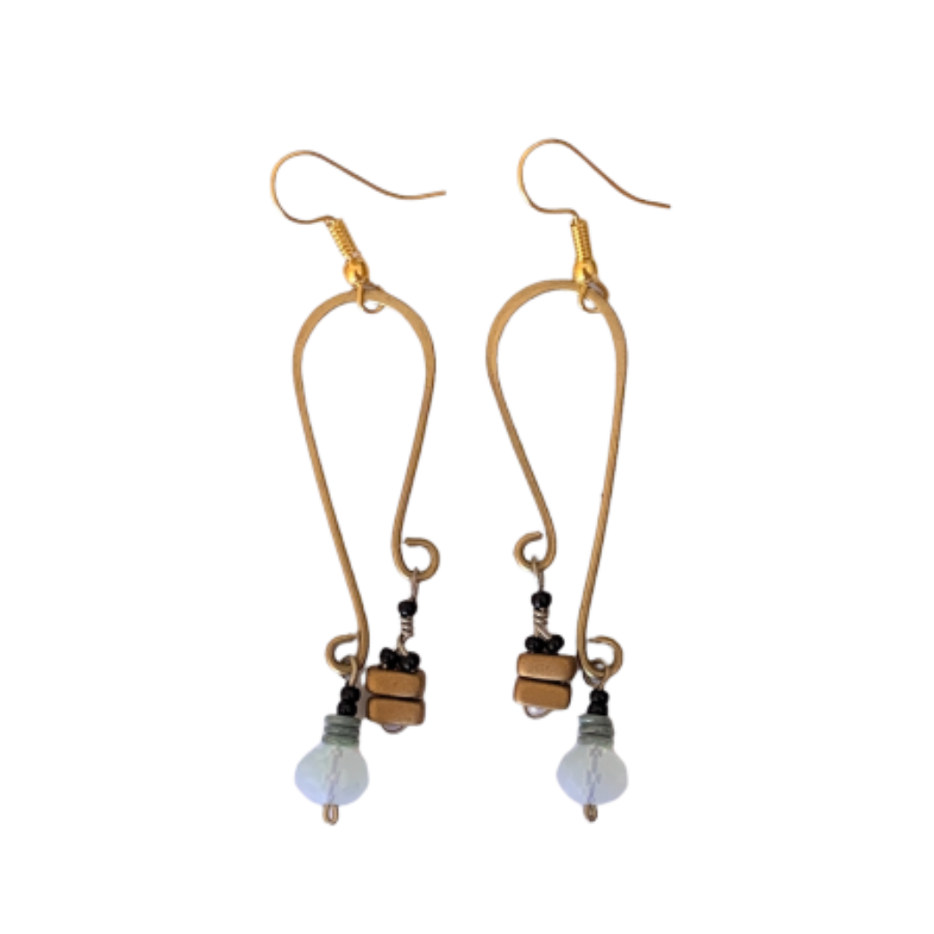 Picture of lumen wire earrings