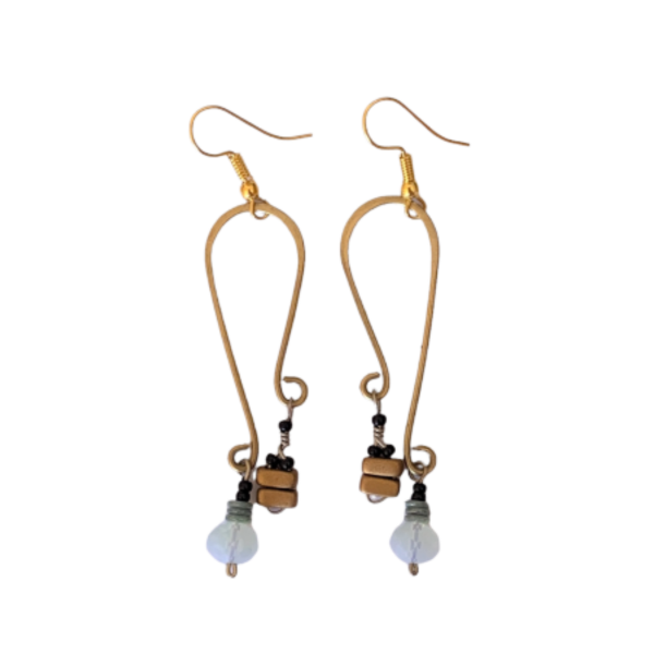 Picture of lumen wire earrings