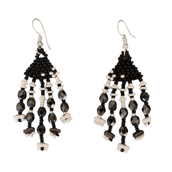 Picture of tutu beaded earrings