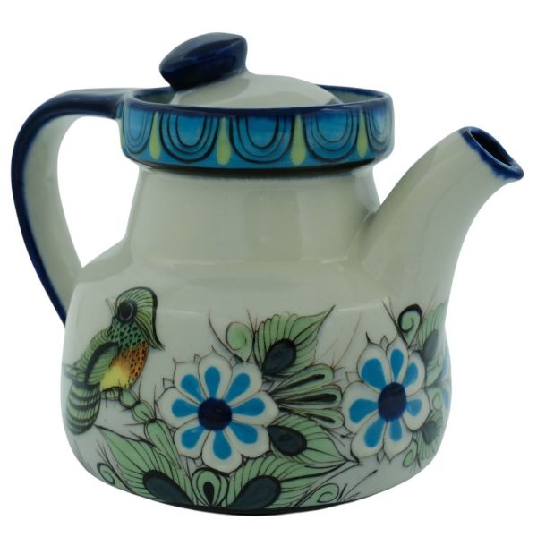 Picture of hand-painted ceramic teapot