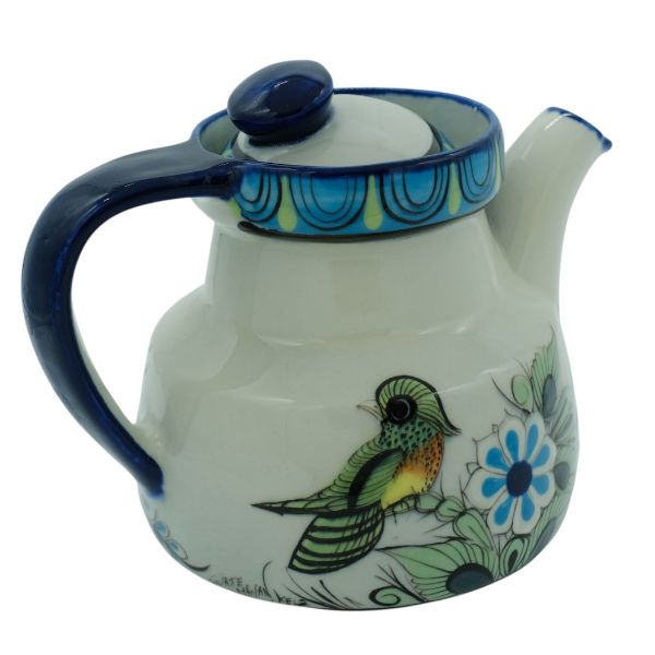 Picture of hand-painted ceramic teapot
