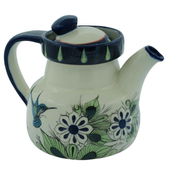 Picture of hand-painted ceramic teapot