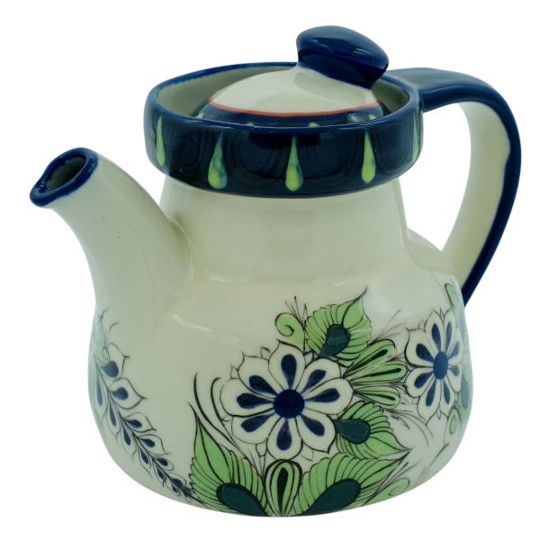 Picture of hand-painted ceramic teapot