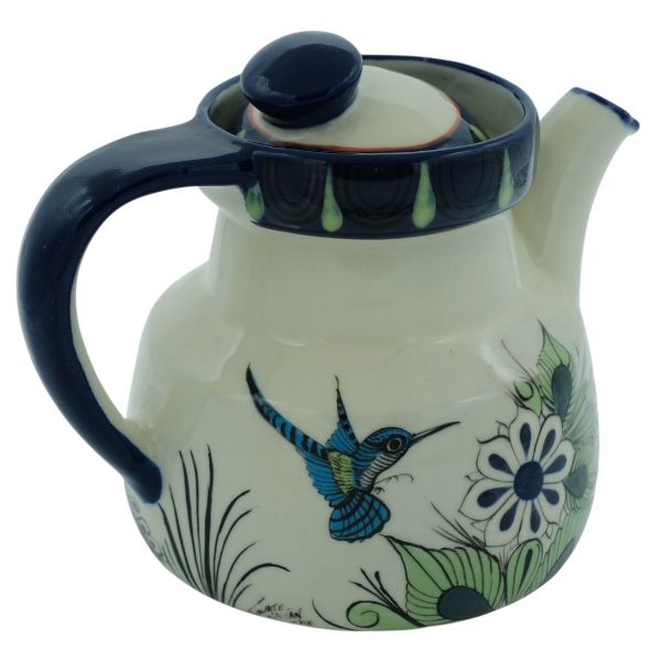 Picture of hand-painted ceramic teapot