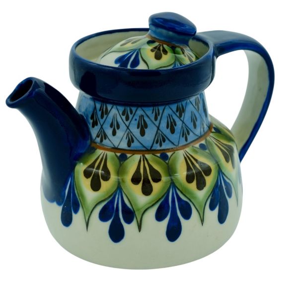 Picture of hand-painted ceramic teapot
