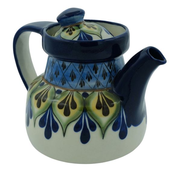 Picture of hand-painted ceramic teapot