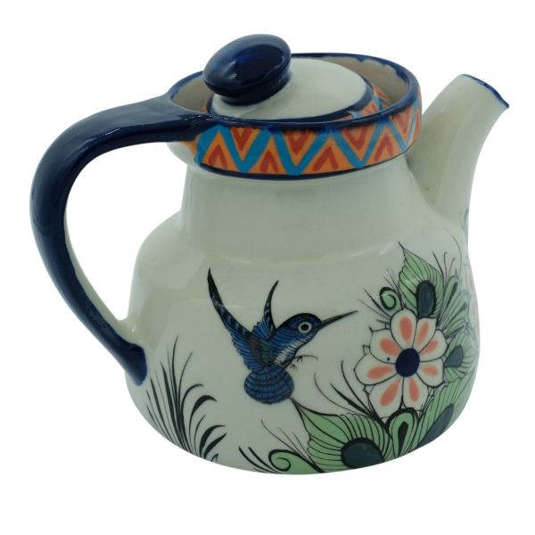 Picture of hand-painted ceramic teapot