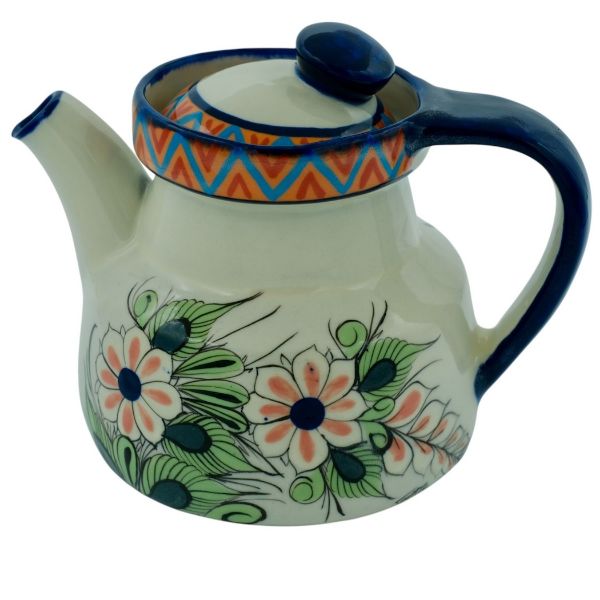 Picture of hand-painted ceramic teapot