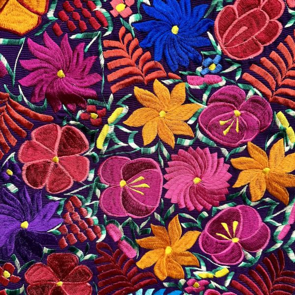 Picture of table runner - floral tapestry