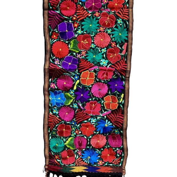 Picture of table runner - floral tapestry