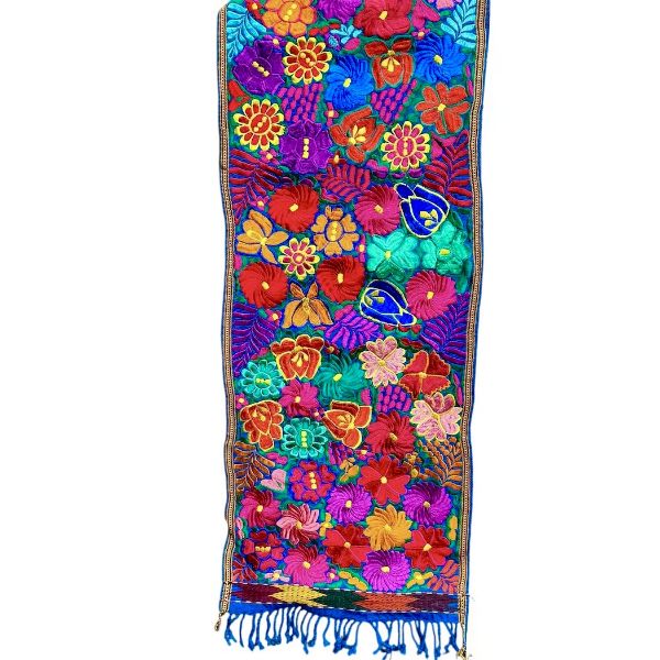 Picture of table runner - floral tapestry