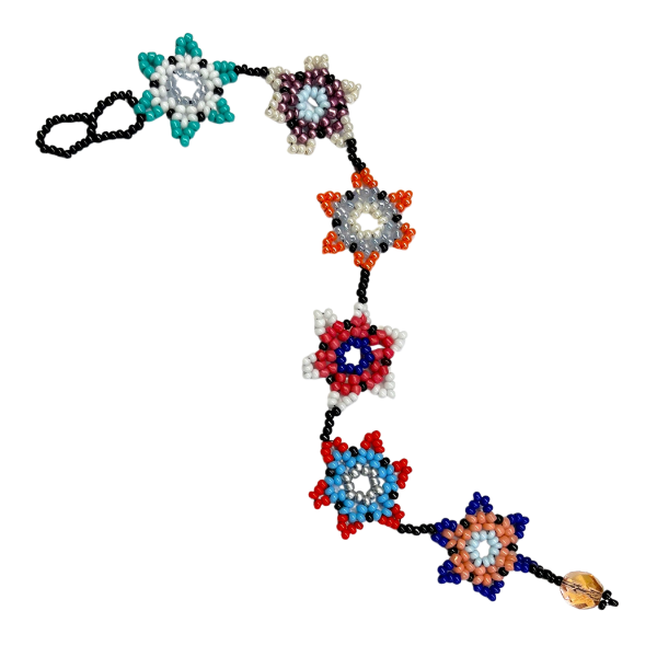 Picture of beaded blossom bracelet