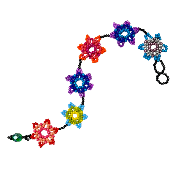 Picture of beaded blossom bracelet