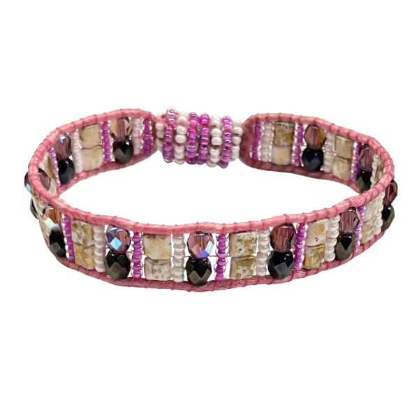 Picture of megan's beaded magnet bracelet