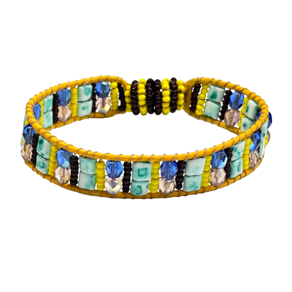 Picture of megan's beaded magnet bracelet