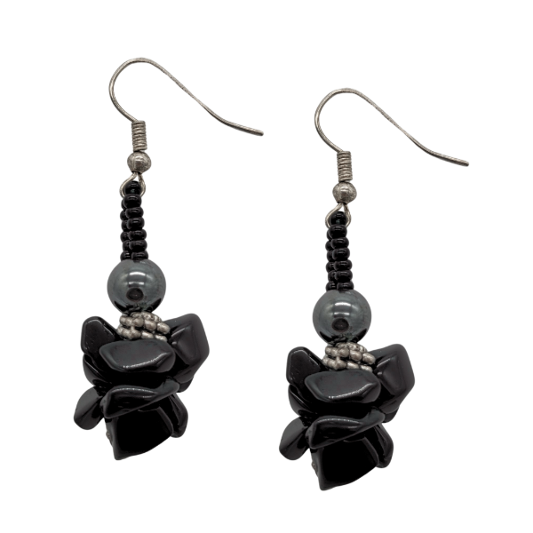 Picture of piedra beaded earrings