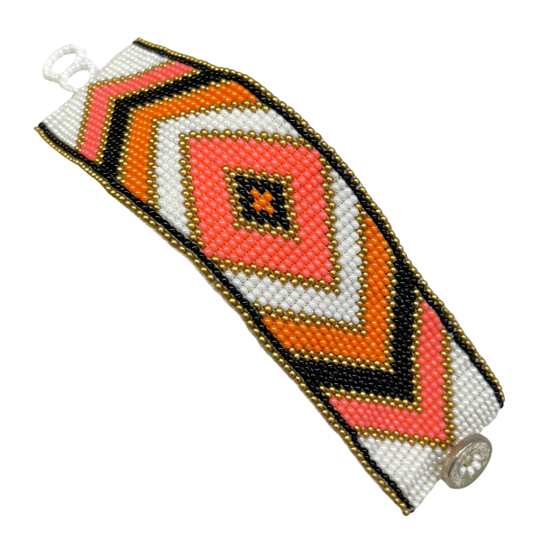 Picture of volcano beaded bracelet