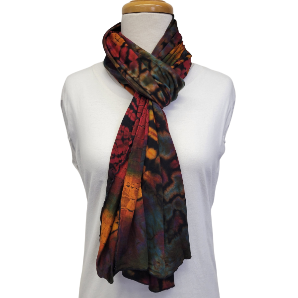 Picture of tie dye lolly scarf