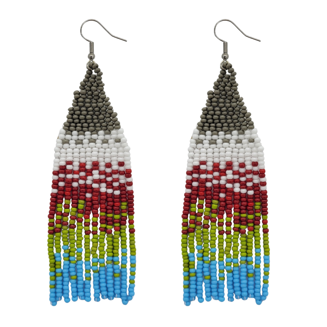 Picture of nomad beaded earrings