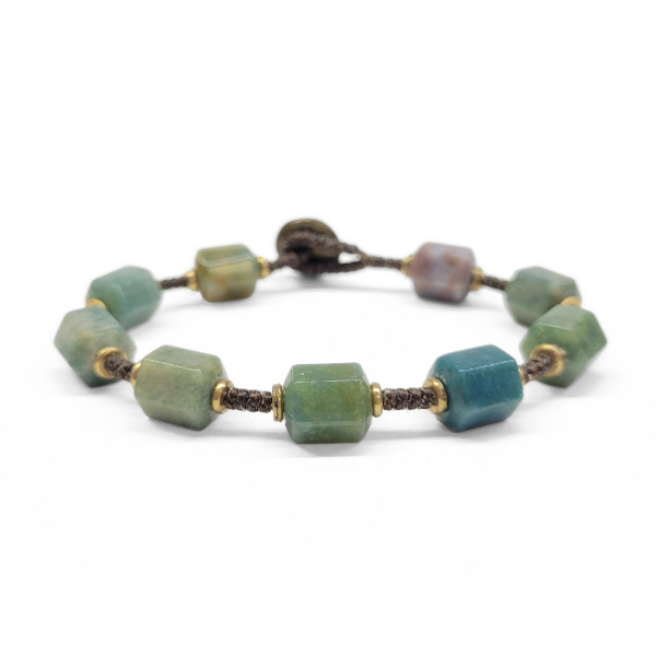 Picture of Jade Hexagon Bracelet