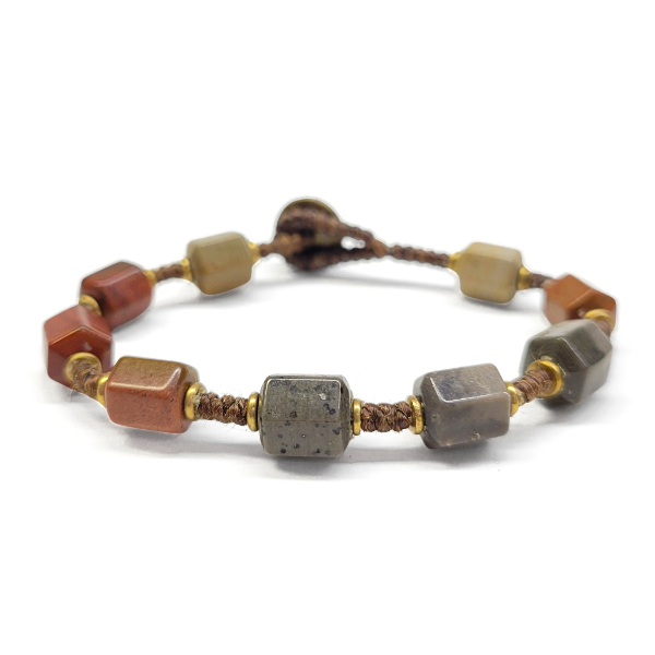 Picture of Jade Hexagon Bracelet