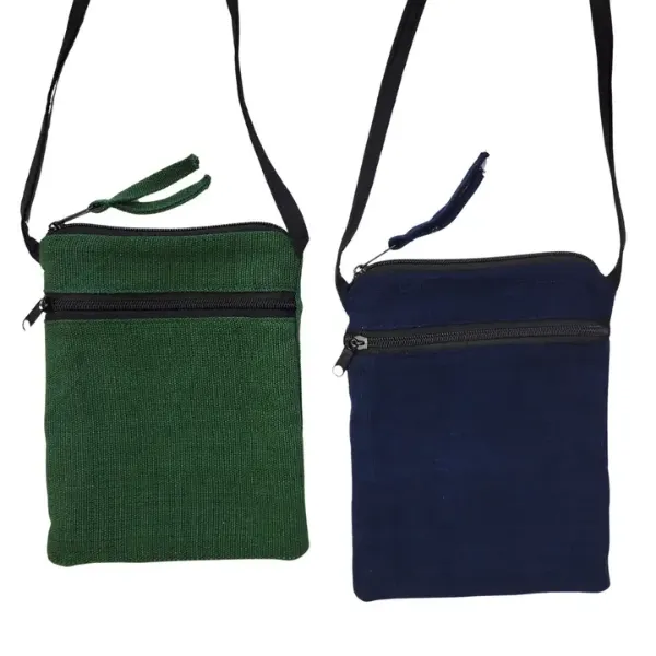 Picture of banded passport bag