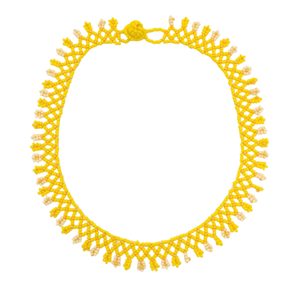 Florecita Beaded Collar Necklace