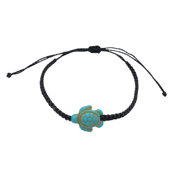 Sea Turtle Pull Cord Bracelet