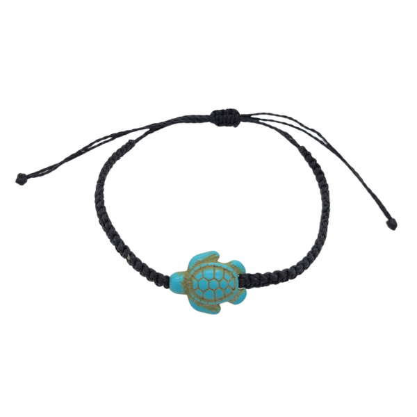 Sea Turtle Pull Cord Bracelet