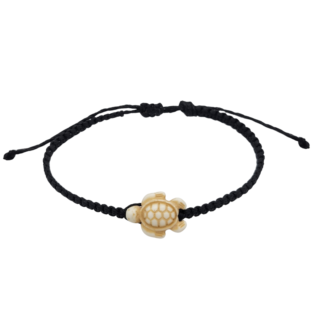 Sand Sea Turtle Pull Cord Bracelet