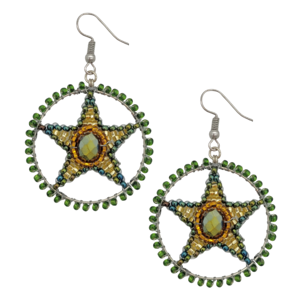 Lonestar Beaded Earrings