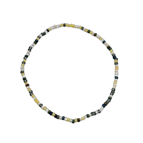 Minimalist Seed Bead Stretch Bracelet