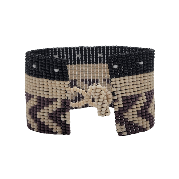 Czech Beaded Cuff Bracelet II