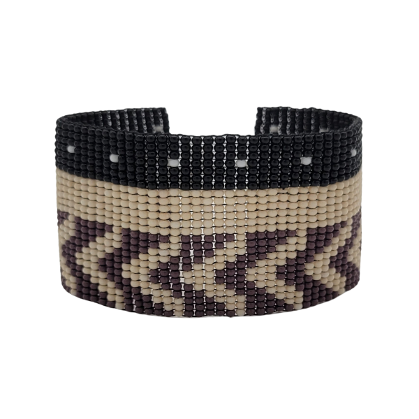 Czech Beaded Cuff Bracelet II