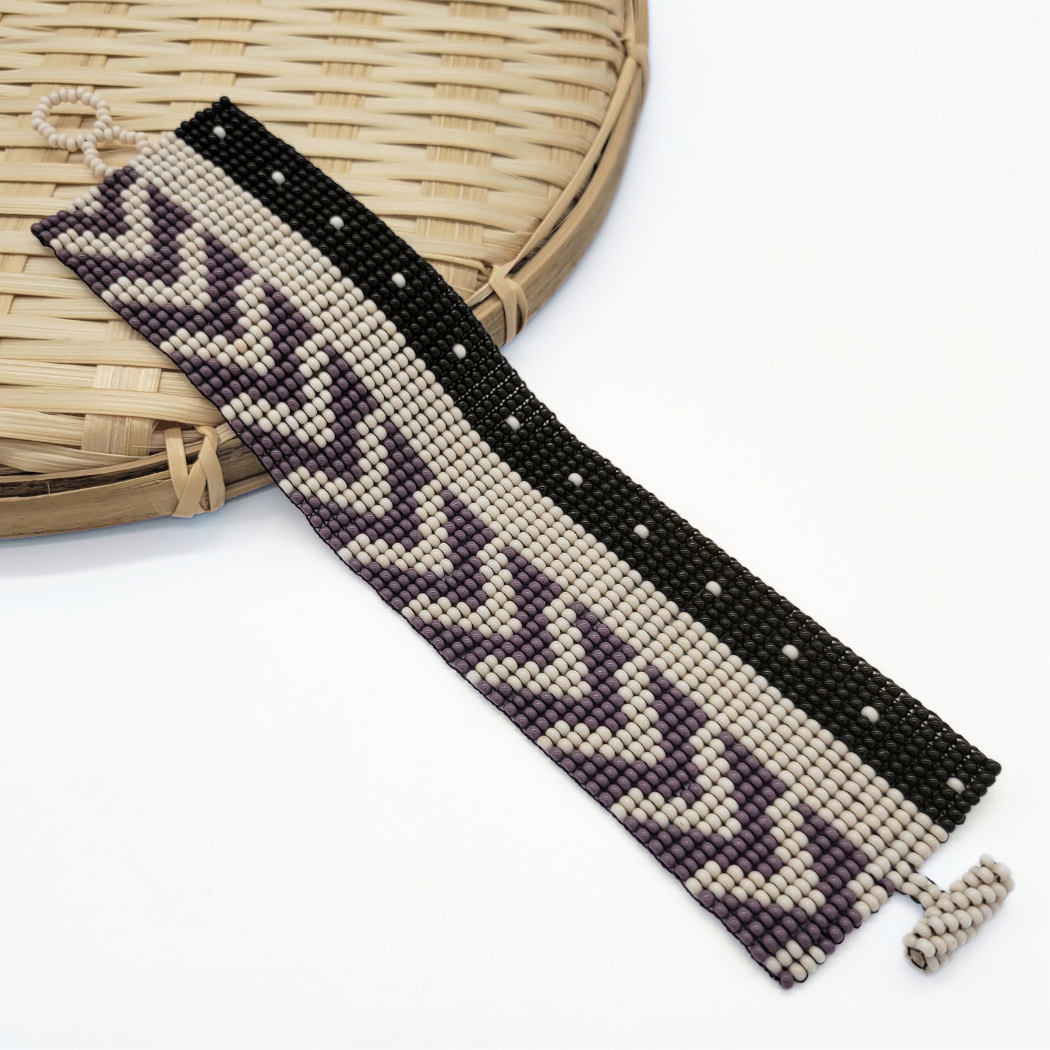 Czech Beaded Cuff Bracelet II