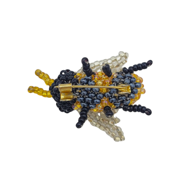 Bumblebee Beaded Pin