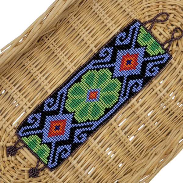 Desert Rose Beaded Cuff Bracelet