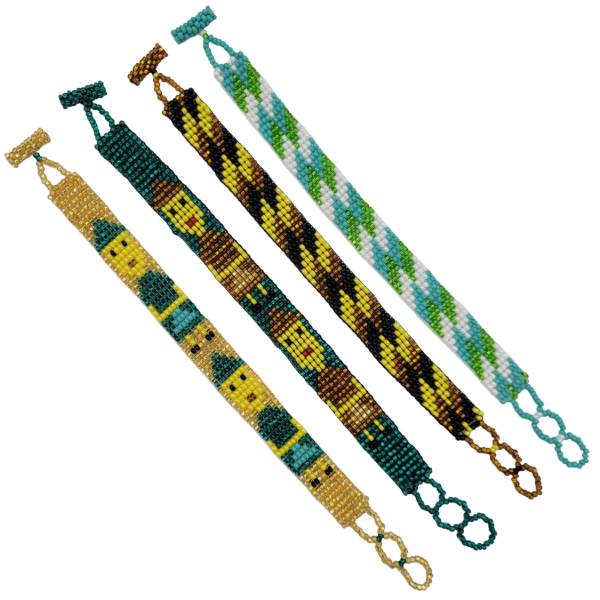 Mystery Half Inch Beaded Bracelet